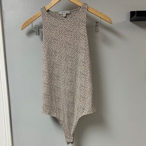 Gaze Leopard Print Bodysuit